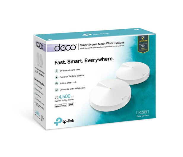 TP-Link DECO M9 Plus Mesh WiFi (2200Mb/s a/b/g/n/ac) 2xAP - 472187 - zdjęcie 4